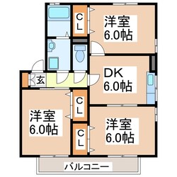 プリムローズの物件間取画像